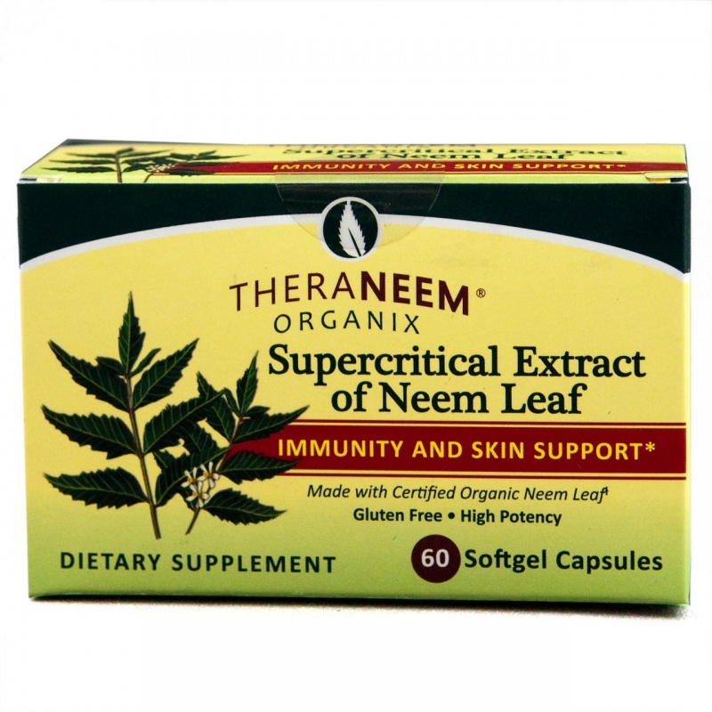 TheraNeem Supercritical Neem Leaf Extract (gel caps) Serendipity Herbals