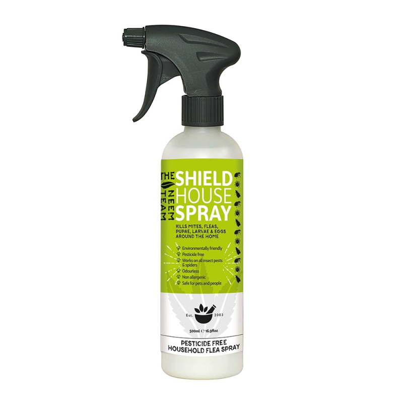 The Neem Team  Shield (Wipe Out) Household Flea Spray