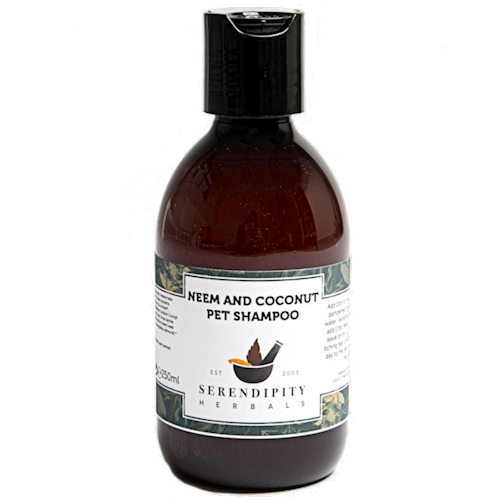Neem and Coconut Pet Shampoo Serendipity Herbals