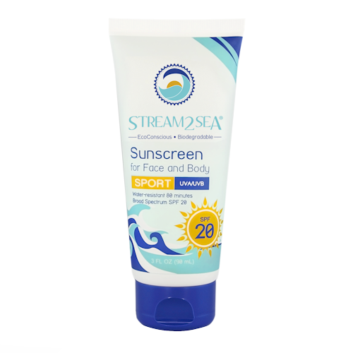 Stream2Sea Sunscreen for Face & Body (SPF20)