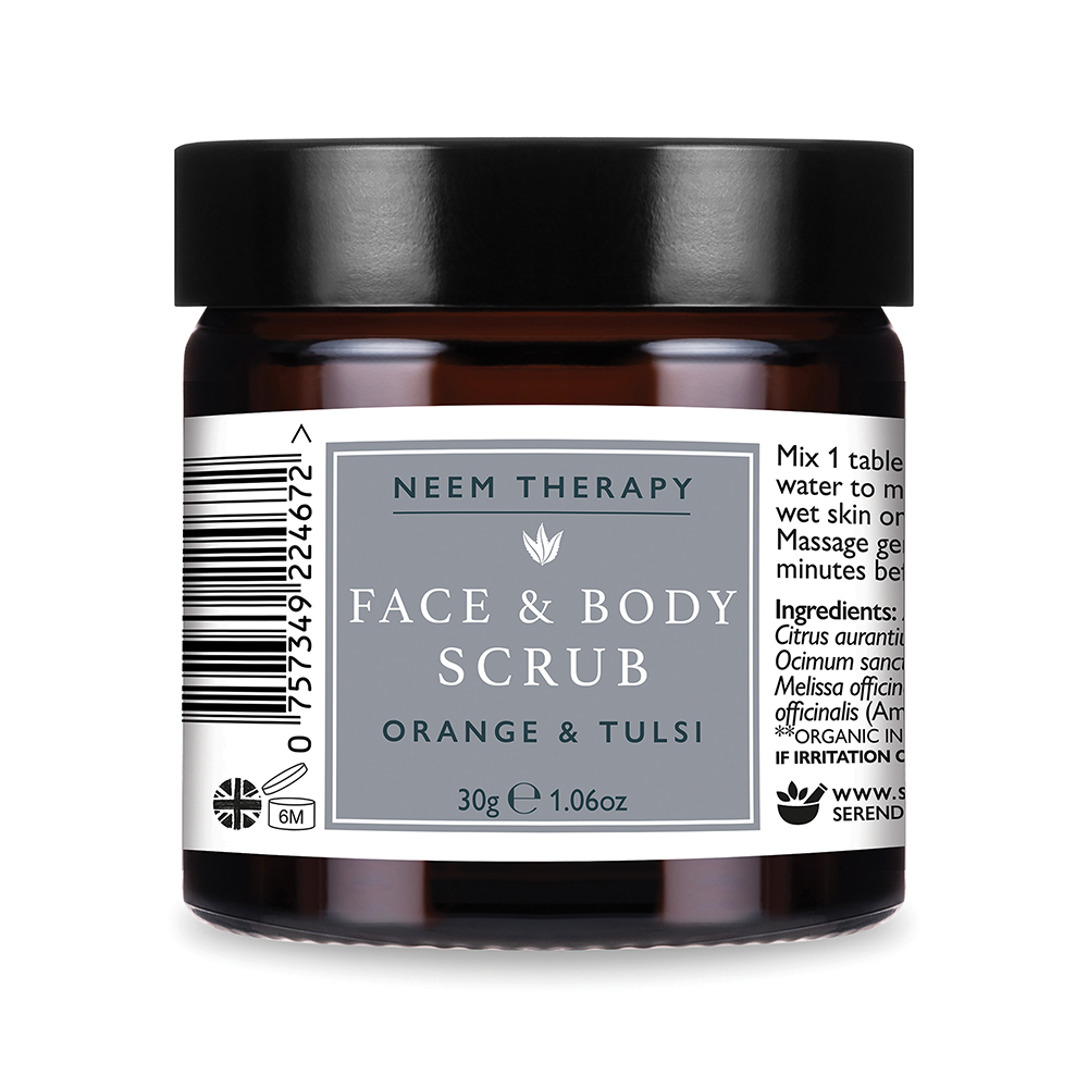 Neem Therapy Neem & Tulsi Face & Body Scrub THE NEEM TEAM!