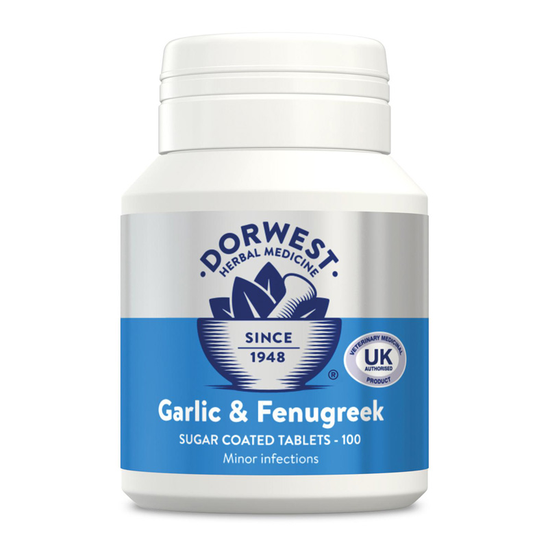 Dorwest Garlic & Fenugreek Tablets THE NEEM TEAM!