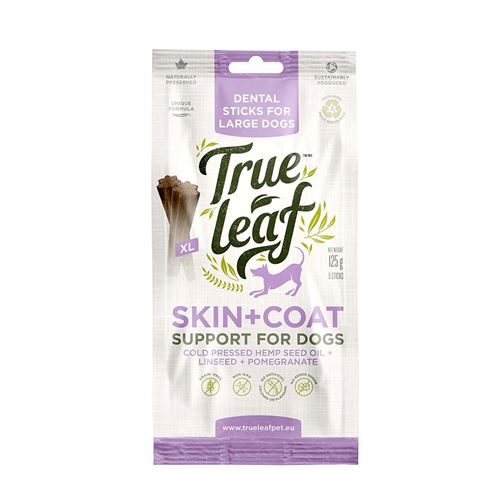 True Leaf Skin & Coat Support Dental Sticks for Dogs