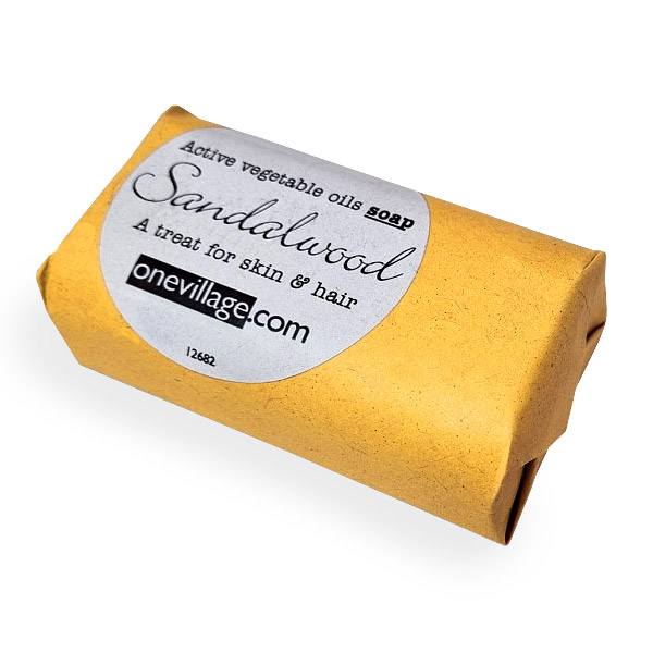 OneVillage Sandalwood Soap